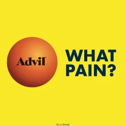 Ibuprofen Pain Reliever, 200mg, 2/Packet, 50 Packets/Box (15489)<Advil Outlet