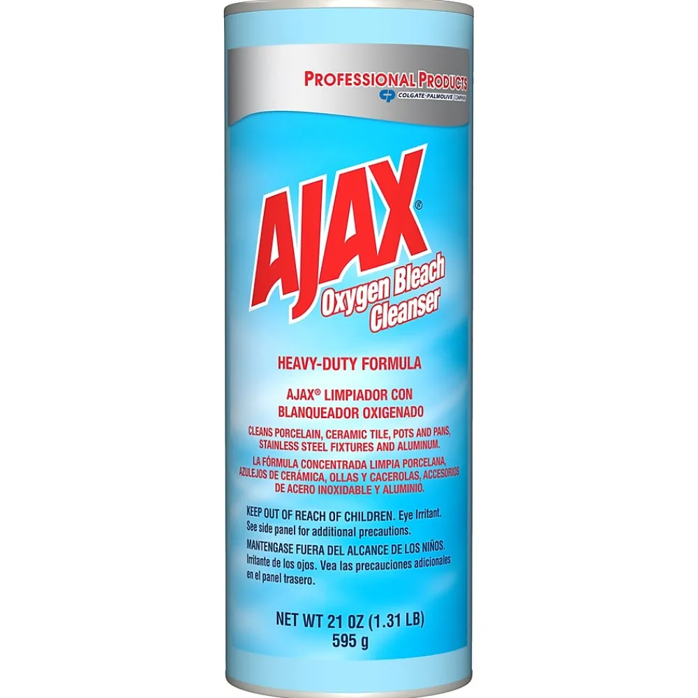 Oxygen Bleach Cleanser Heavy-Duty Formula, 21 Fl. oz., 24/Carton (214278)<Ajax