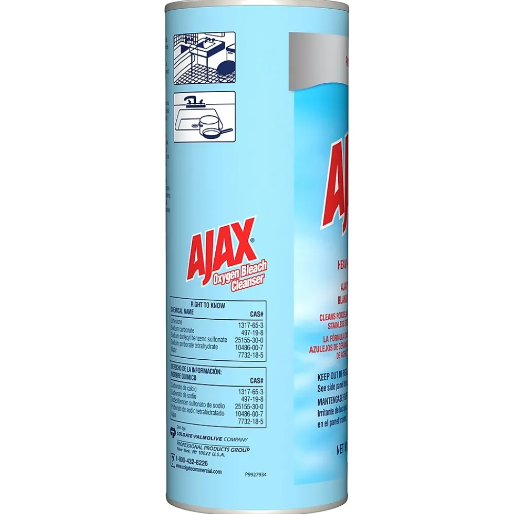 Oxygen Bleach Cleanser Heavy-Duty Formula, 21 Fl. oz., 24/Carton (214278)<Ajax