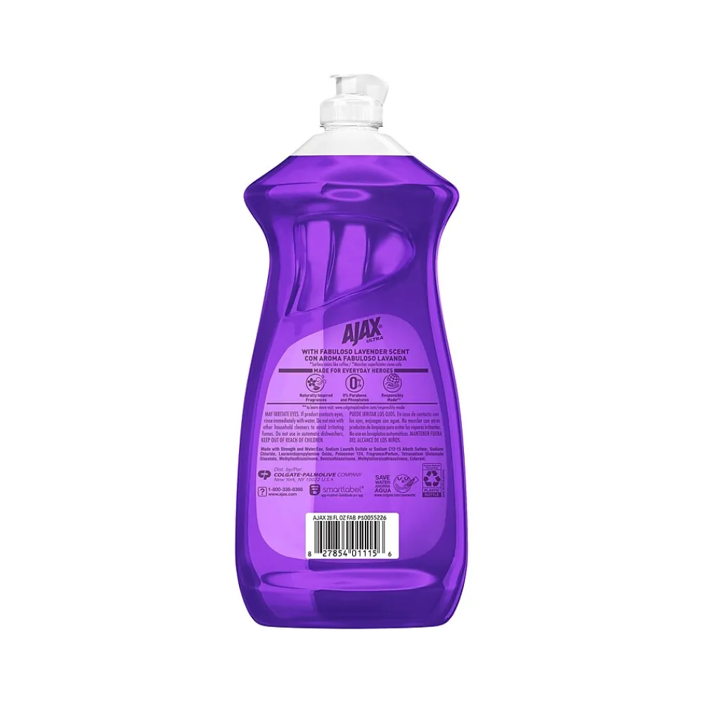 Ultra Dish Soap, Fabuloso Lavender, 28 fl. oz. (61037540)<Ajax Best