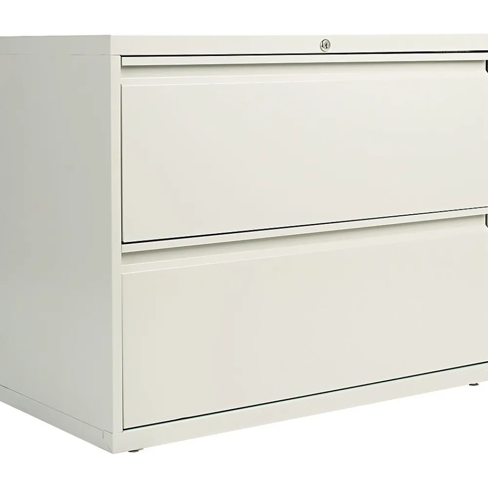 File Cabinets*Alera 2-Drawer Mobile Lateral File Cabinet, Letter/Legal Size, Lockable, 28.375"H x 36"W x 19.25"D, Light Gray (ALELF3629LG)
