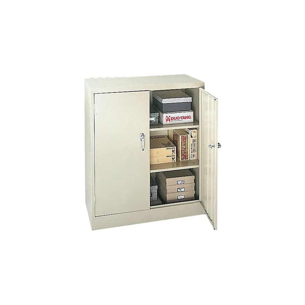 Storage Cabinets*Alera Fixed Shelf Storage Cabinet, Putty, 2-Shelf (80406)