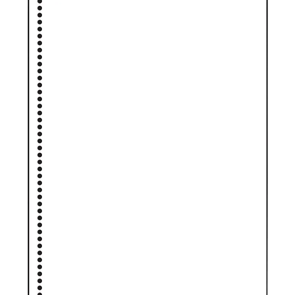 Copy Paper*Alliance 8.5" x 11" 44 Pre-Punched Copy Paper, 24 lbs., 92 Brightness, 5/Carton (30775)