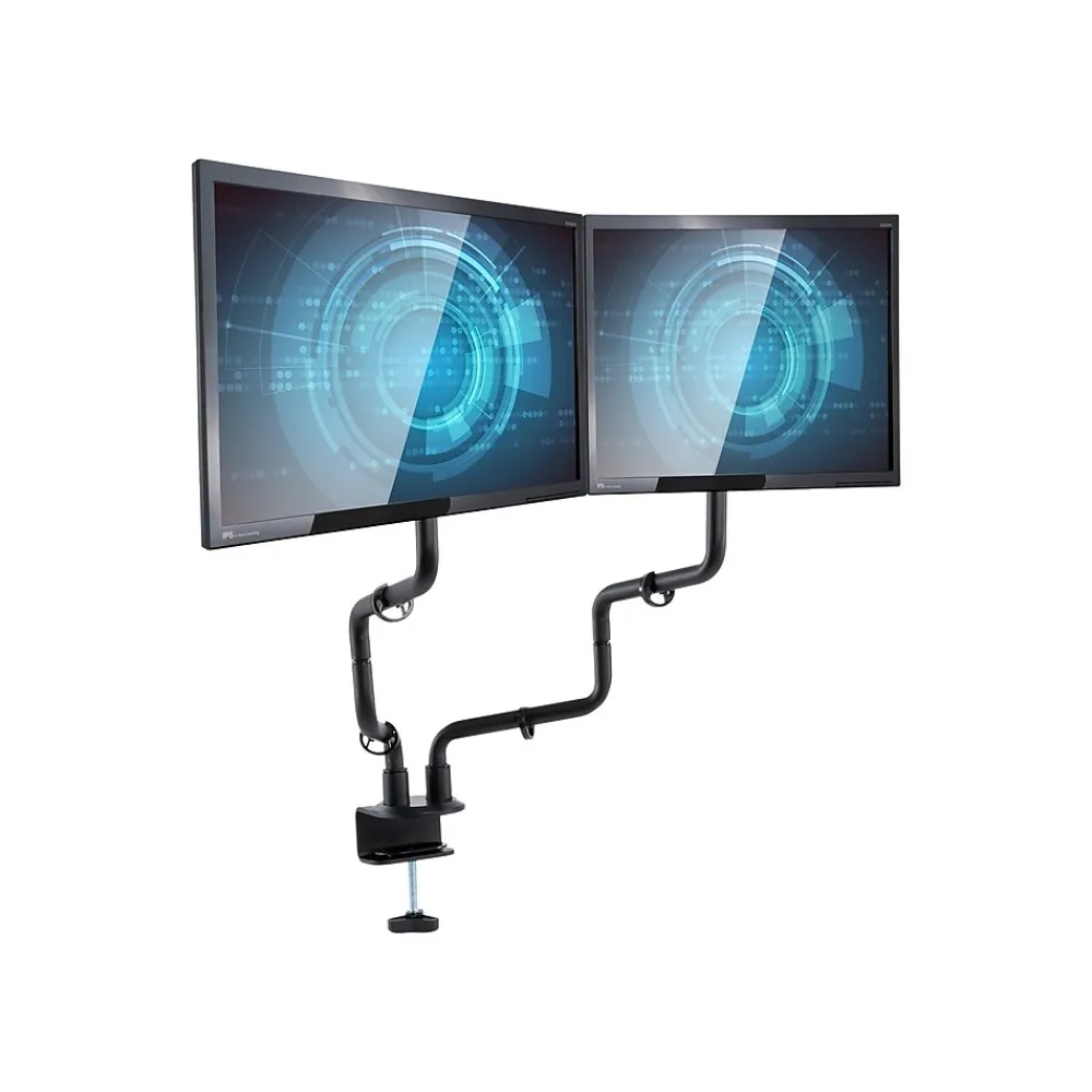 Clearance Allsop Art Adjustable Monitor Arm, Up to 32", Black (32146)