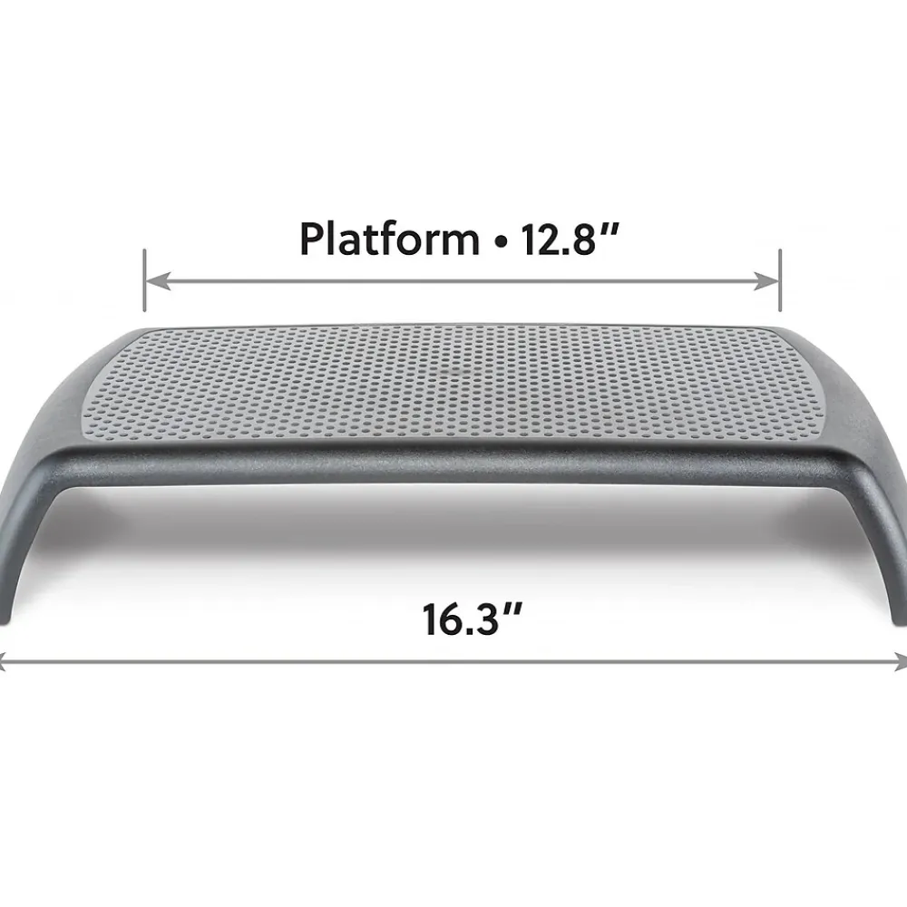Clearance Allsop ErgoRiser Monitor Stand, Black (32212)