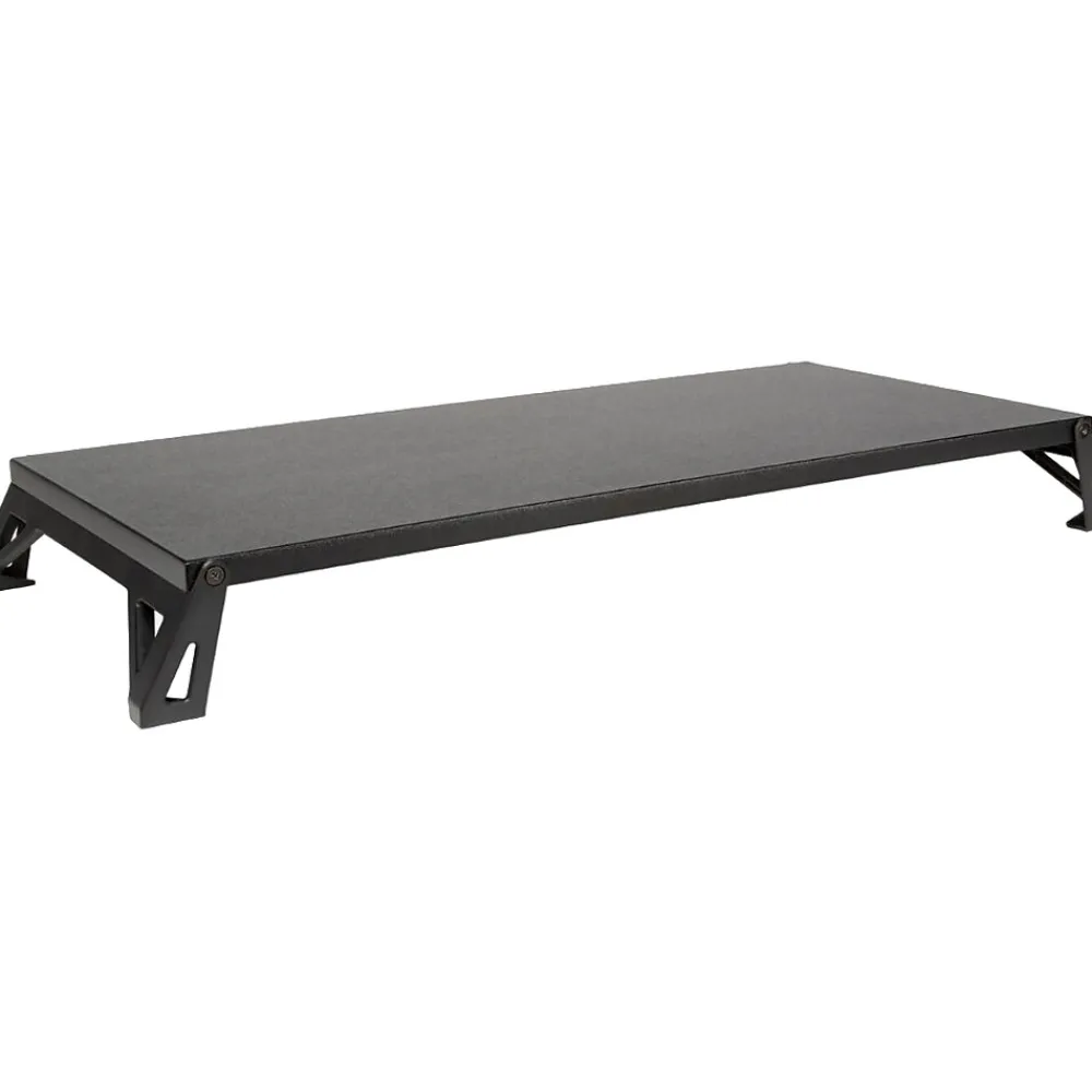 New Allsop Lo Riser Adjustable Stands, Up to 32" Monitor, Black (32511)