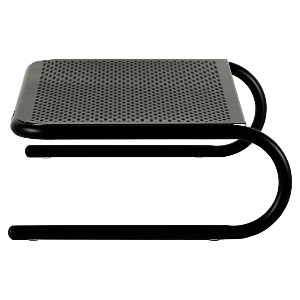 Clearance Allsop Metal Art Monitor Stand, Holds Up to 50 lbs., Black (ASP30336)
