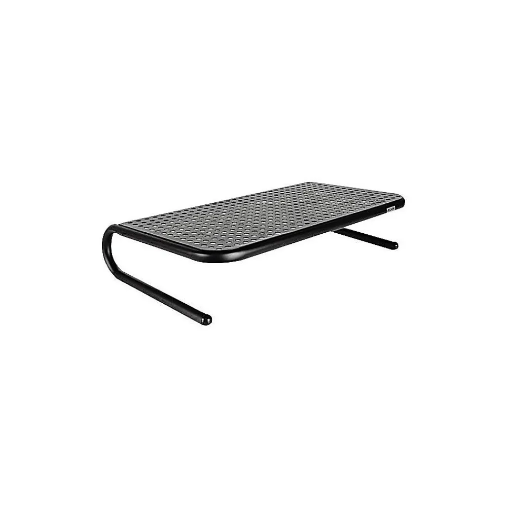 Clearance Allsop Metal Art Monitor Stand, Holds Up to 50 lbs., Black (ASP30336)