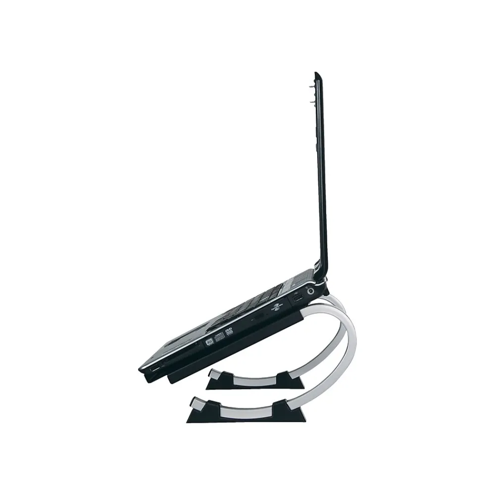 Redmond 14.75"W x 11.25"D Steel Laptop Stand, Black/Silver (30498)<Allsop Hot