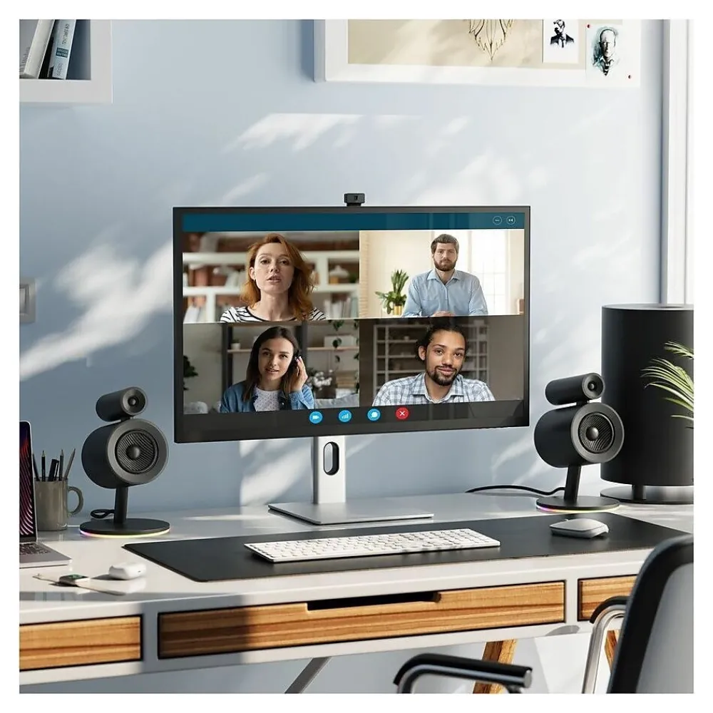 Clearance ALOGIC Clarity Pro Max 32" 4K Ultra HD 60 Hz LED Business Monitor, Black/Silver (32C4KPDW)