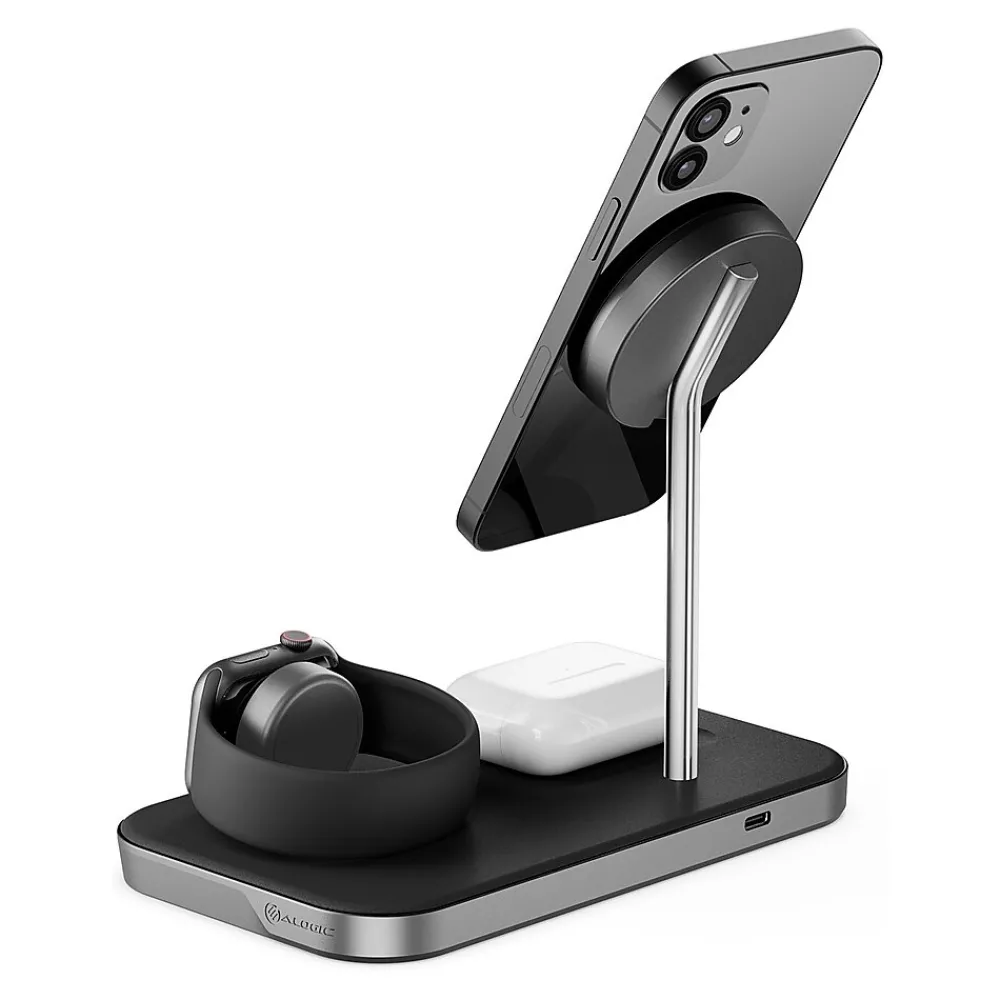 3-in-1 Wireless Charging Station Apple Certified (SP31CS15W)<ALOGIC Outlet