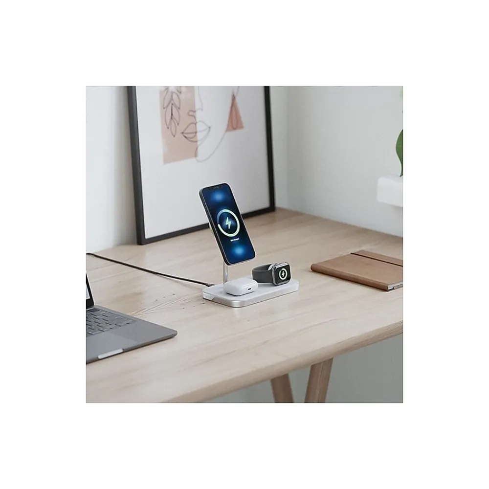 ALOGIC Magspeed 3-in-1 Wireless Charging Station (MSP31SL15W)