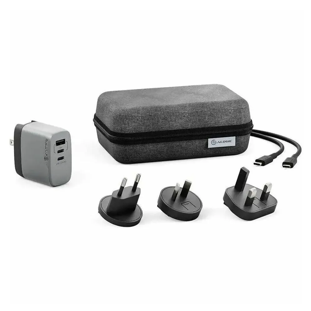 Rapid Power USB-C Wall Charger for Multiple Brands, Space Gray/Black (WCM1X67-SGR)<ALOGIC New
