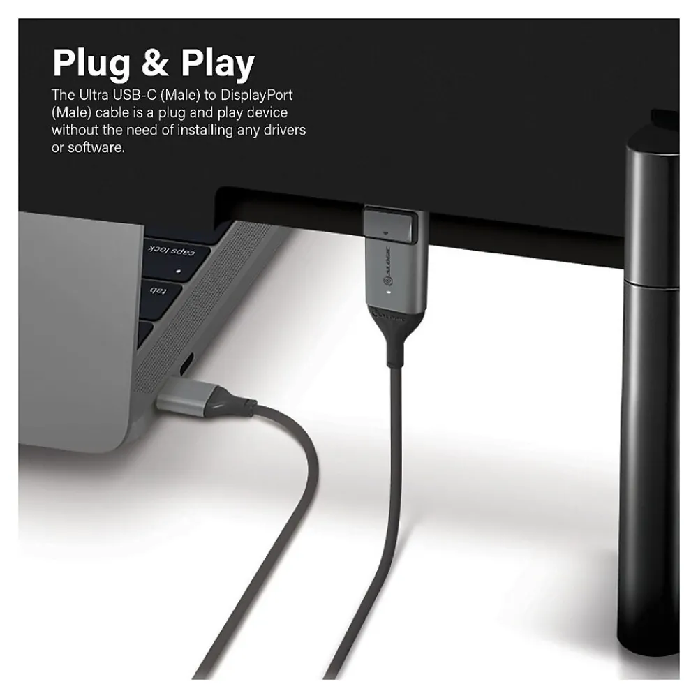 ALOGIC USB-C (M) to DisplayPort (M) Cable 2m (ULCDP02-SGR)