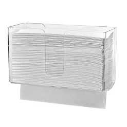 Centerpull Paper Towel Dispenser, Clear, 2/Pack (432-CLR-2PK)<Alpine Industries Hot