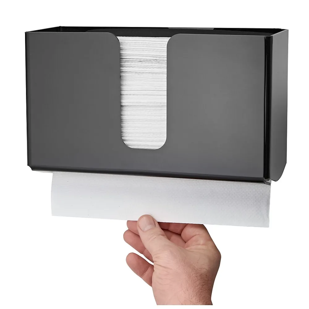 Centerpull Paper Towel Dispenser, Black, 2/Pack (432-BLK-2PK)<Alpine Industries Sale