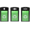 GS Series Steel Recycling Bin, 120 Gallon, Green (ALP471-40-GSCMS-MK)<Alpine Industries Sale