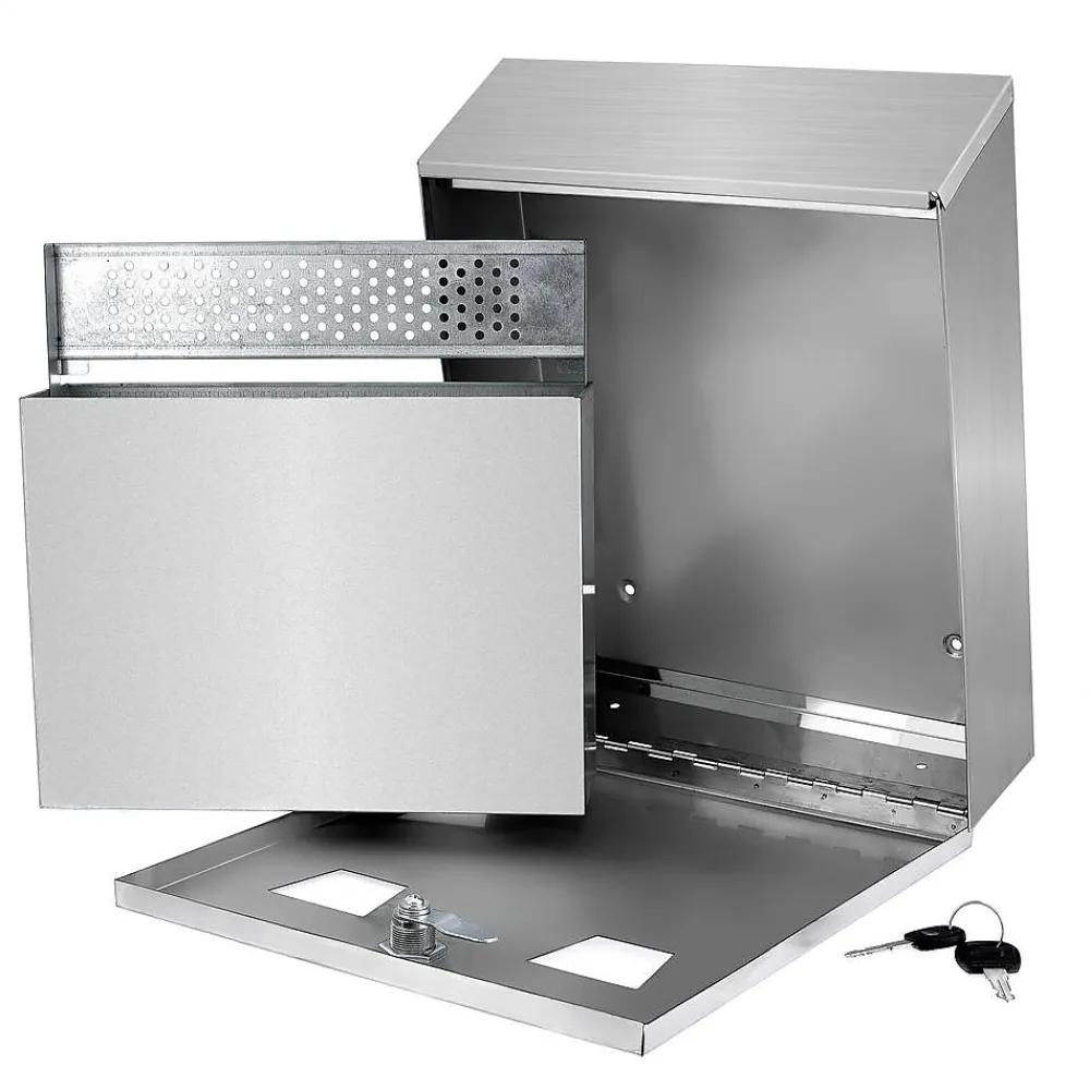Stainless Steel Outdoor Cigarette Receptacle (490-01-SS)<Alpine Industries Outlet