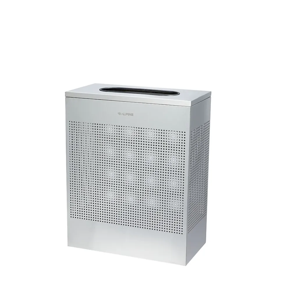 Stainless Steel Trash Can, 23 Gallon, Silver (ALP438-23-SS-MK)<Alpine Industries Sale
