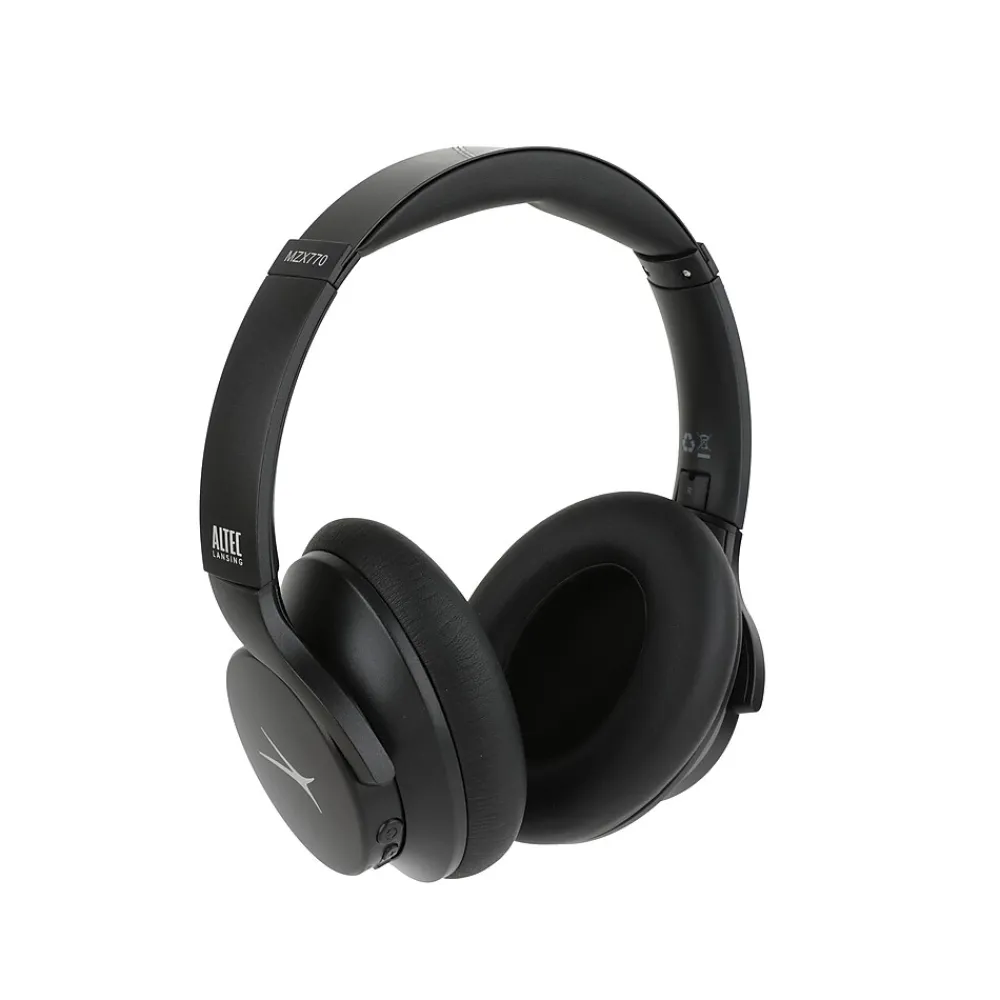 Comfort Q ANC Wireless Bluetooth Headphones, Black (MZX770-BLK)<Altec Lansing Best