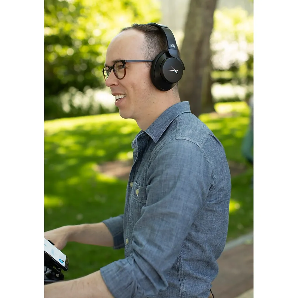 Comfort Q ANC Wireless Bluetooth Headphones, Black (MZX770-BLK)<Altec Lansing Best