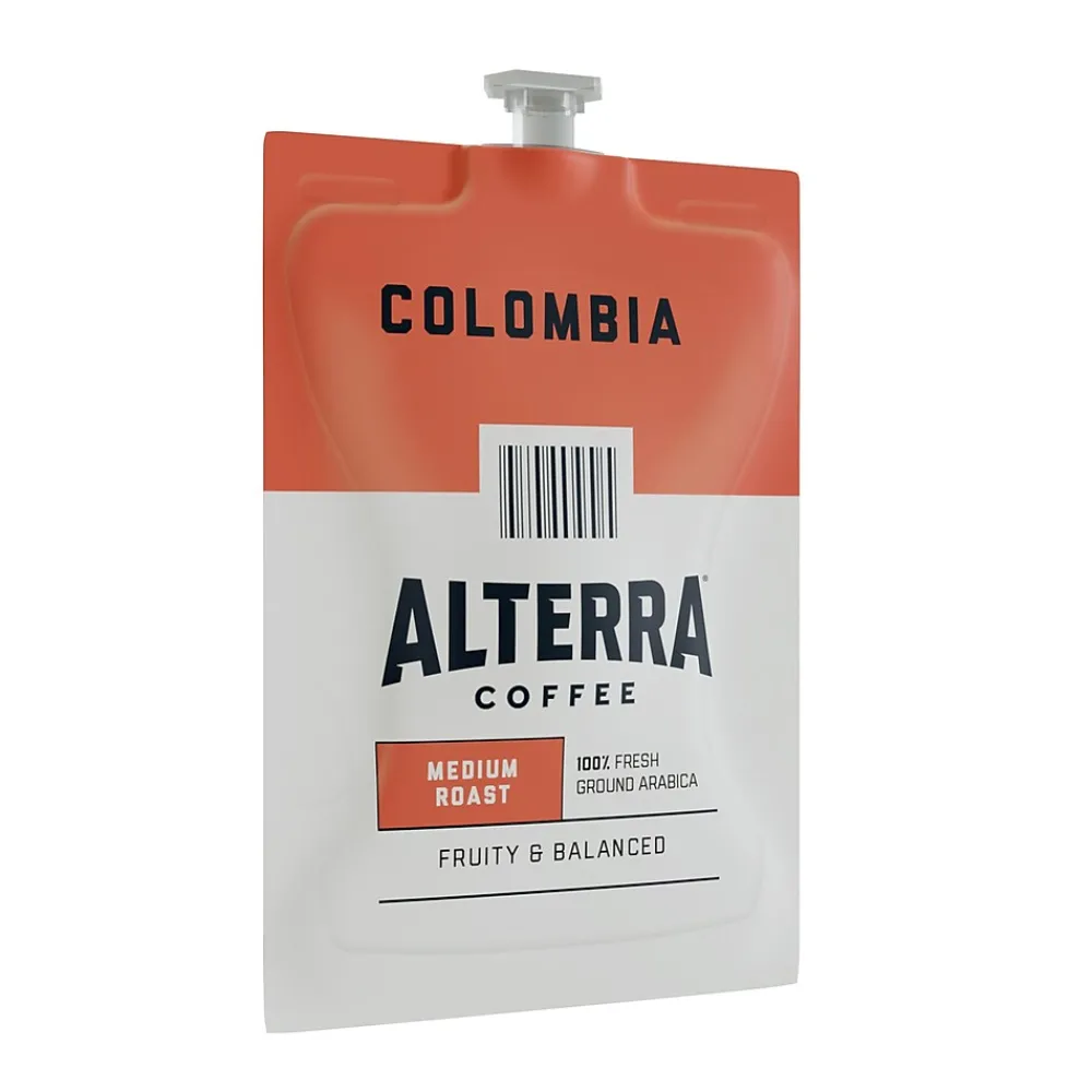 Alterra Colombia Coffee Flavia Freshpack, Medium Roast, 100/Carton (MDRA180)