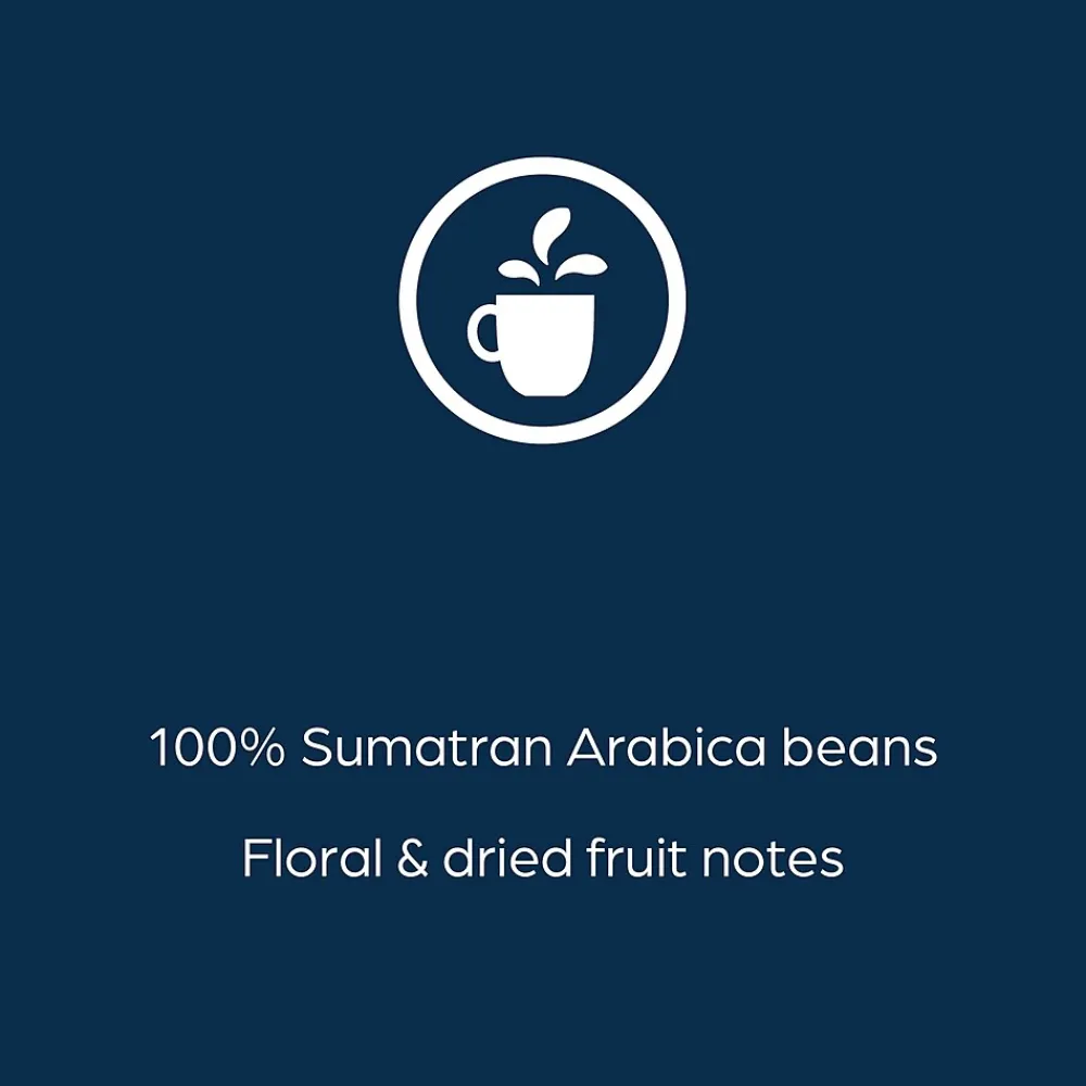 Alterra Sumatra Coffee Flavia Pods, Dark Roast, 100/Carton (MDRA194)