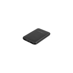 USB Power Bank for Most Smartphones, 5000mAh, Black (ASPB5KF)<Aluratek Clearance