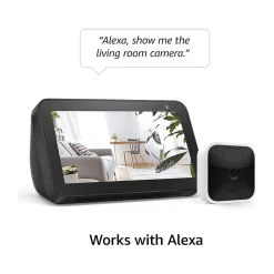 Blink Amazon Wireless Indoor Security Camera, Three Camera Kit, White/Black (B07X5FCW3X)