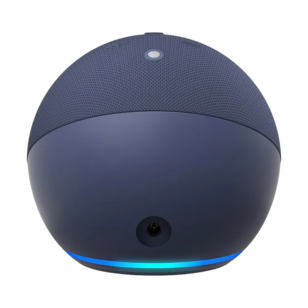 Amazon Echo Dot (5th Generation) Bluetooth, Wi-Fi Wireless Smart Speaker, Deep Sea Blue (B09B93ZDG4)