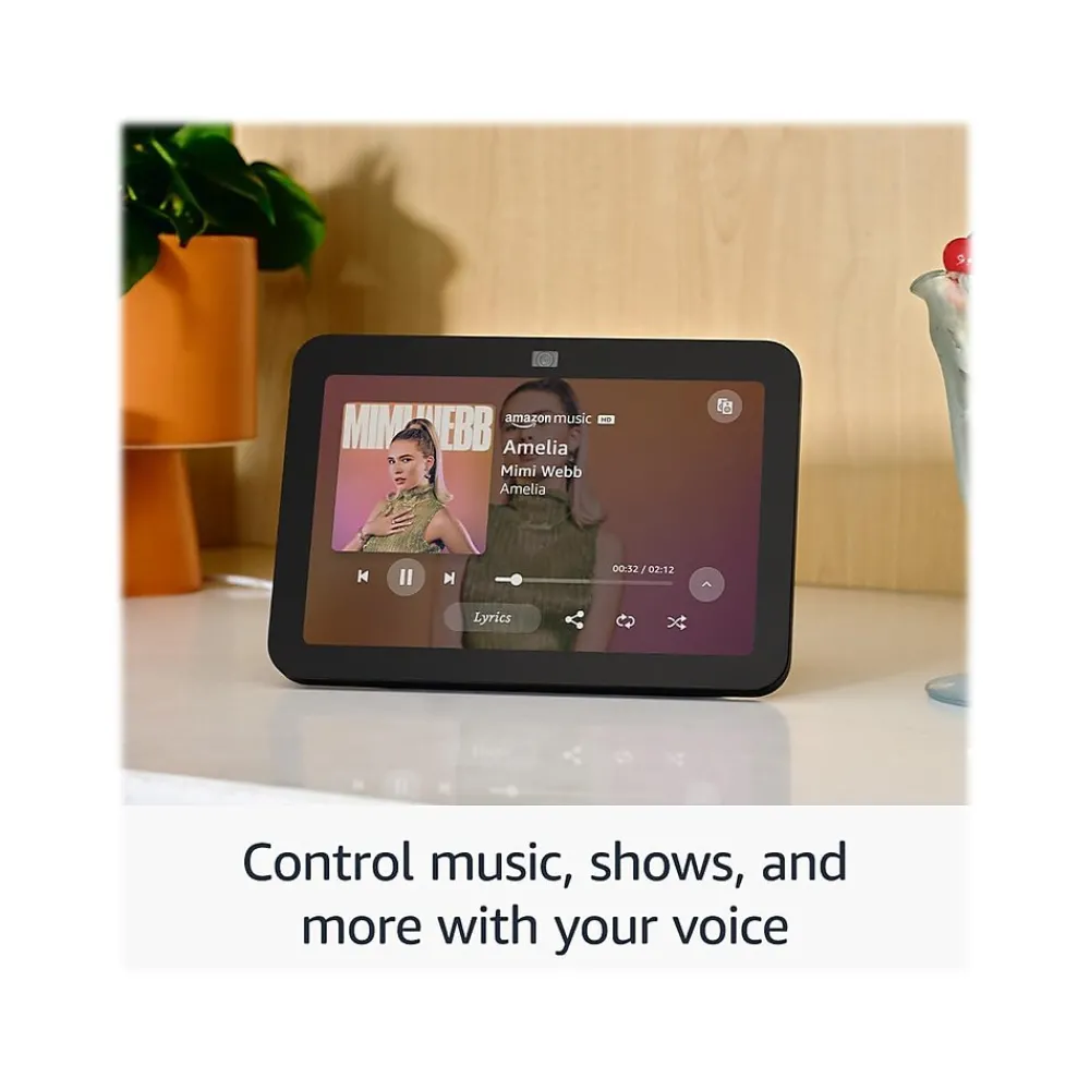 Amazon Echo Show 8 (3rd Gen) 8" Smart Display, Glacier White (B0BLS3QJTX)