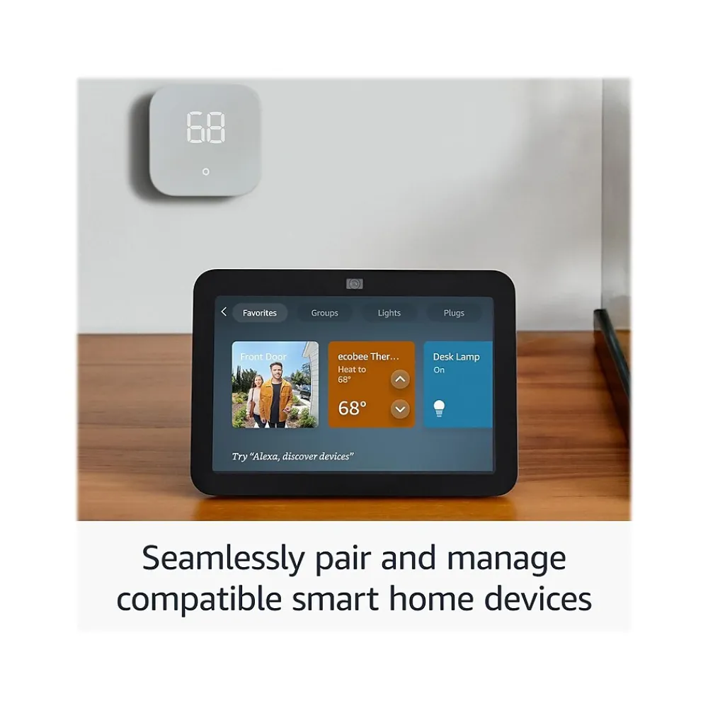 Amazon Echo Show 8 (3rd Gen) 8" Smart Display, Glacier White (B0BLS3QJTX)