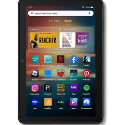 Fire HD, 12th Generation, 8" Tablet, WiFi, 32GB, Fire OS, Black (53-035893)<Amazon Clearance