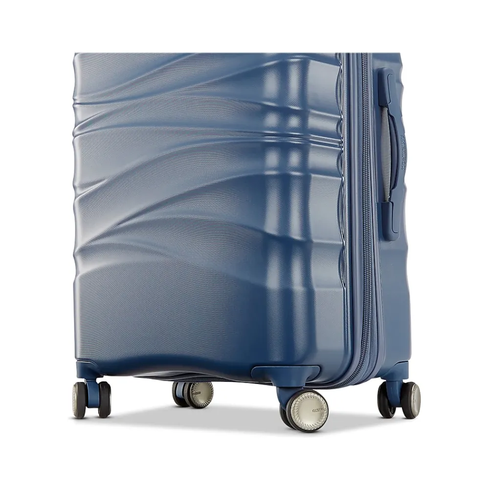 Cascade 22" Hardside Carry-On Suitcase, 4-Wheeled Spinner, Slate Blue (143244-E264)<American Tourister New