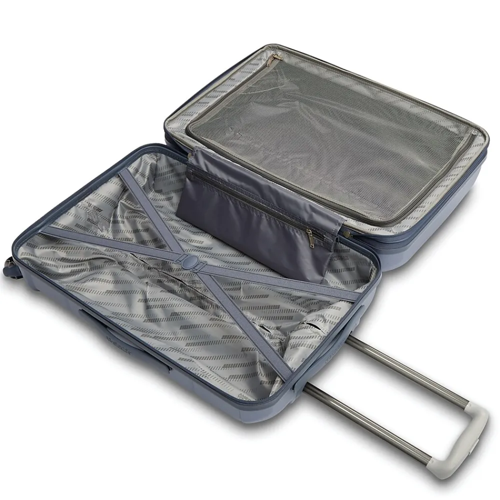 Stratum 2.0 22" Hardside Carry-On Suitcase, 4-Wheeled Spinner, Slate Blue (142348-E264)<American Tourister Best
