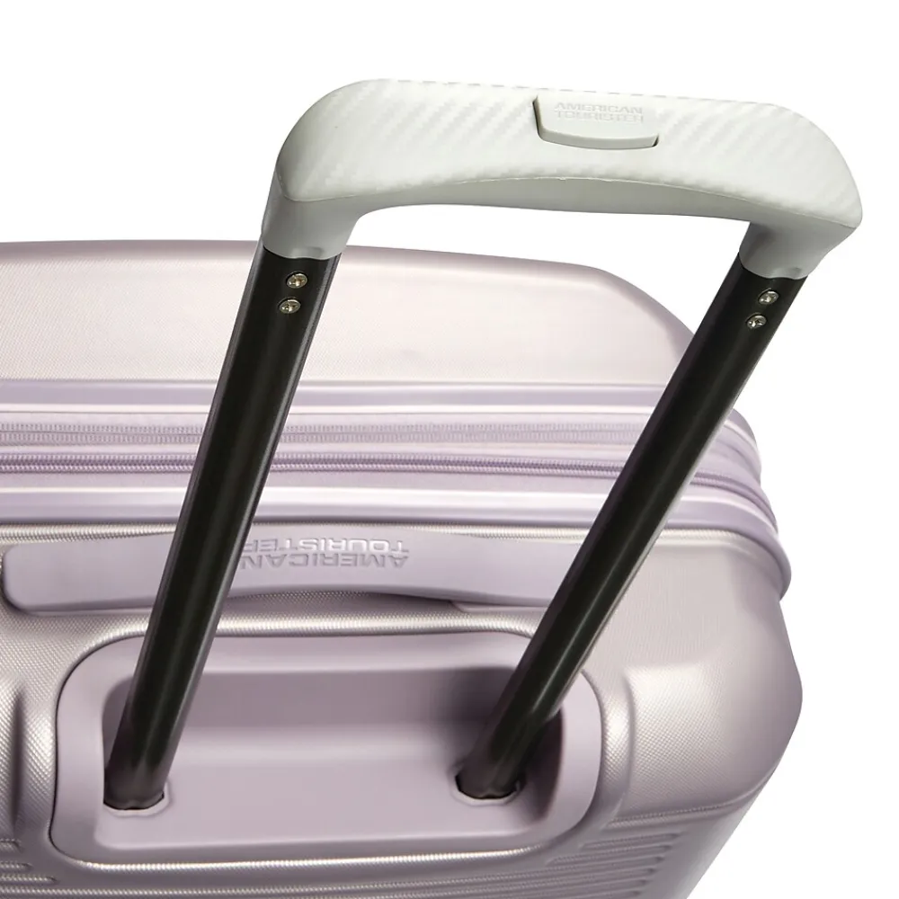 Stratum 2.0 22" Hardside Carry-On Suitcase, 4-Wheeled Spinner, Purple Haze (142348-4321)<American Tourister Clearance