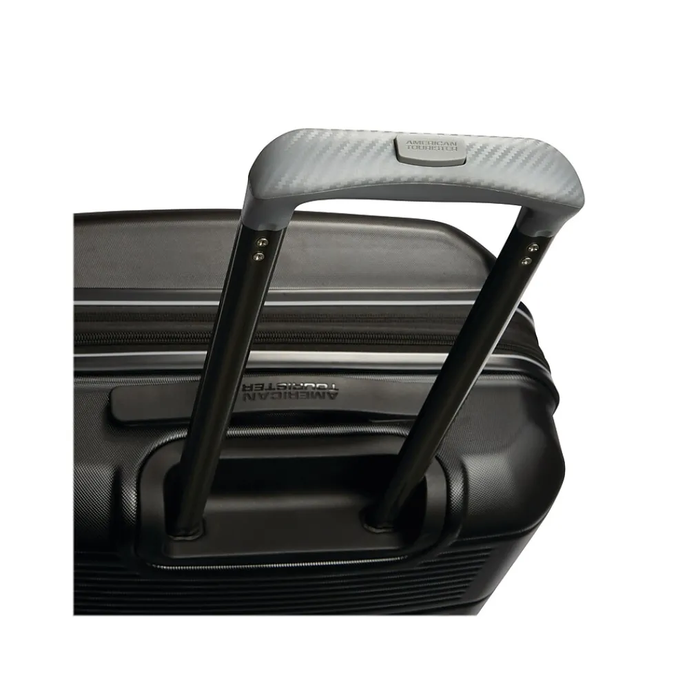 Stratum 2.0 22" Hardside Carry-On Suitcase, 4-Wheeled Spinner, Jet Black (142348-1465)<American Tourister New