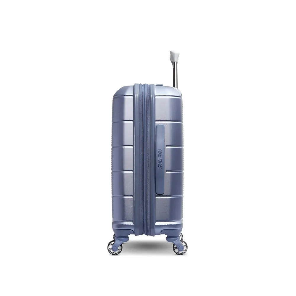 Stratum 2.0 22" Hardside Carry-On Suitcase, 4-Wheeled Spinner, Slate Blue (142348-E264)<American Tourister Hot