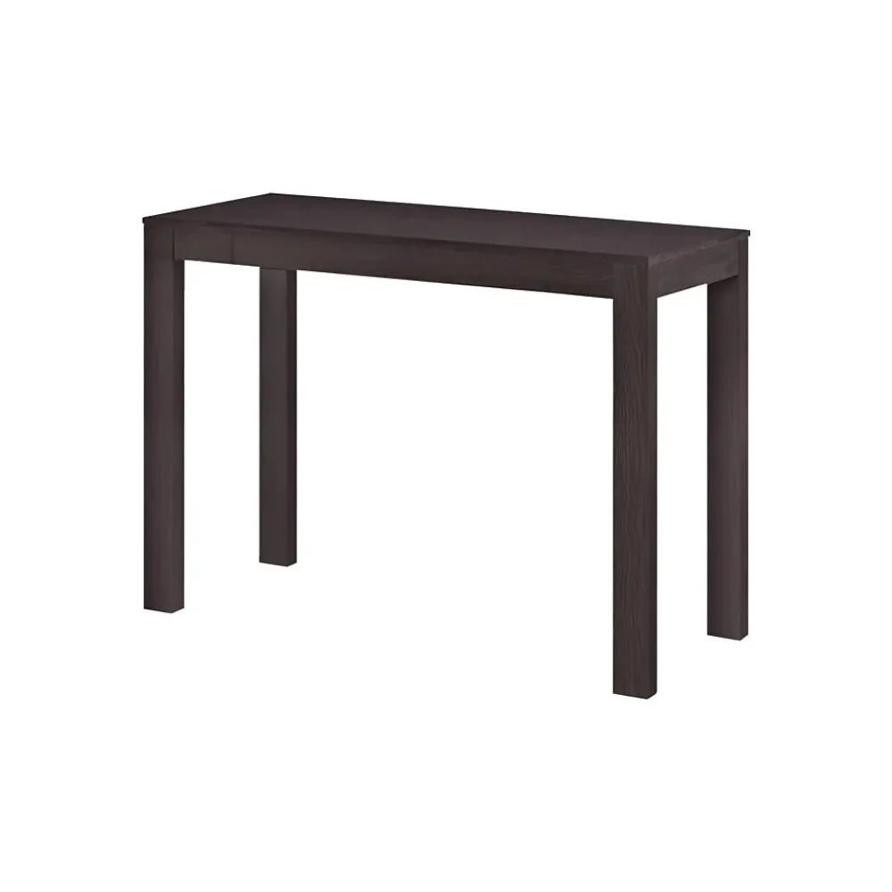 Office Desks*Ameriwood Home Parsons 39" W Desk with Drawer, Black Oak (9178396)