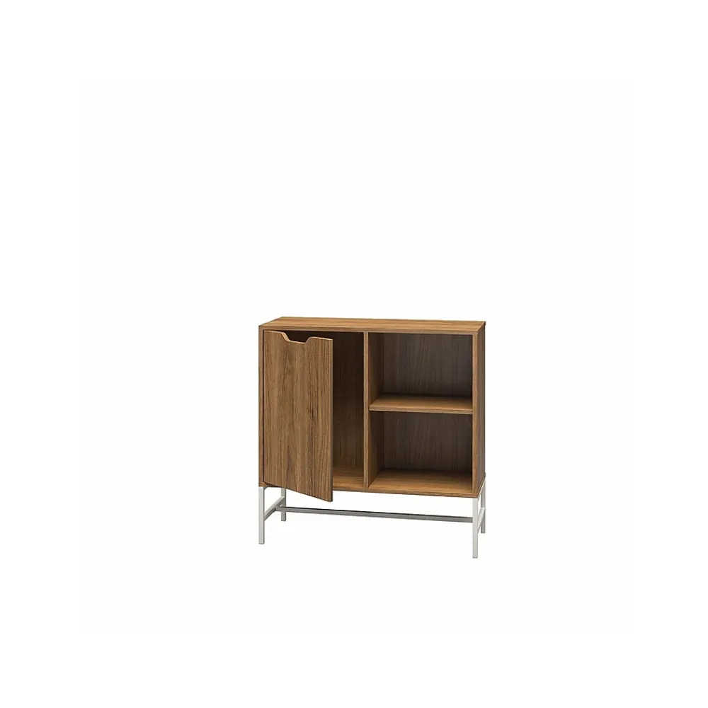 Bookcases*Ameriwood Modine 30"H 2-Shelf Bookcase with Adjustable Shelf, Walnut (3483905COM)
