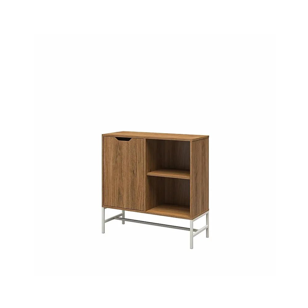 Bookcases*Ameriwood Modine 30"H 2-Shelf Bookcase with Adjustable Shelf, Walnut (3483905COM)