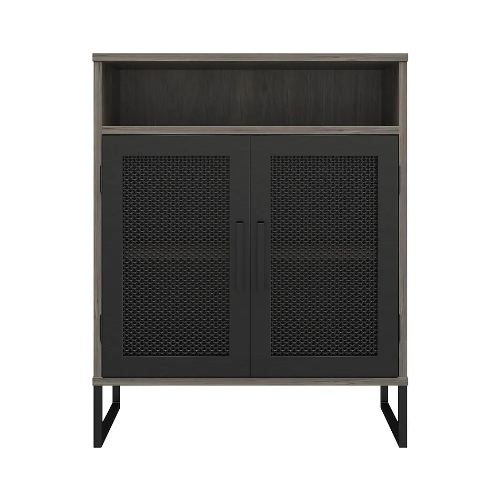 Storage Cabinets*Ameriwood Purdue 30" Storage Cabinet with 3 Shelves, Gray Oak (3558917COM)