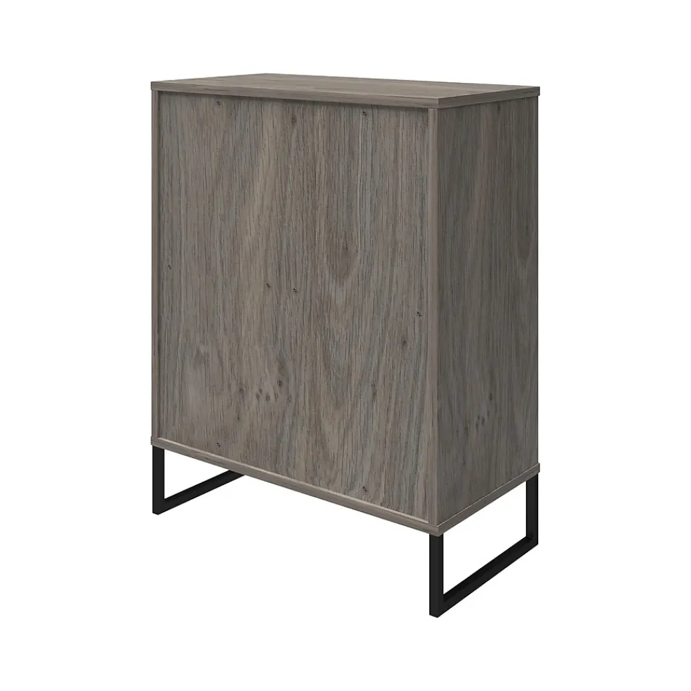 Storage Cabinets*Ameriwood Purdue 30" Storage Cabinet with 3 Shelves, Gray Oak (3558917COM)