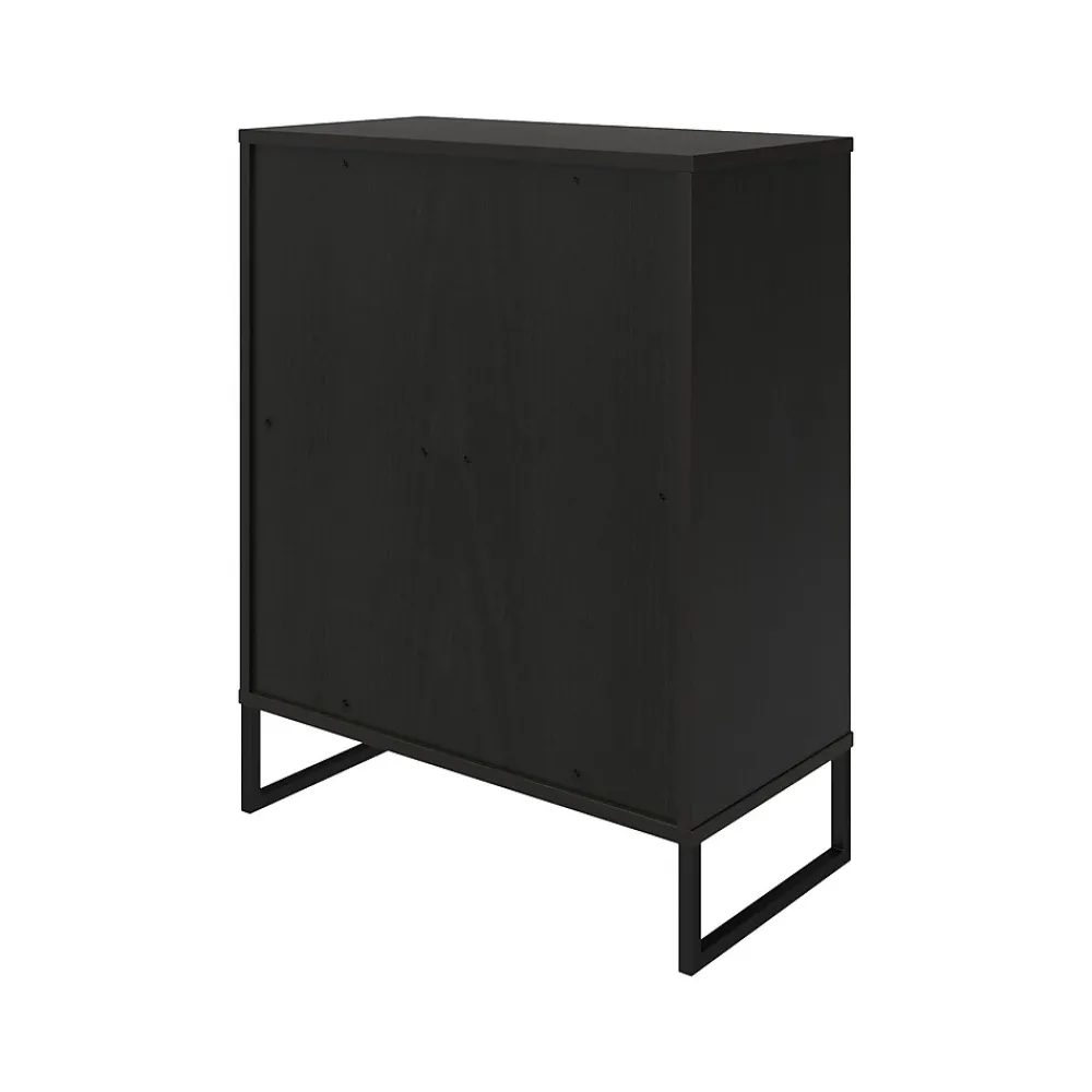 Storage Cabinets*Ameriwood Purdue 30" Storage Cabinet with 3 Shelves, Black Oak (3558335COM)