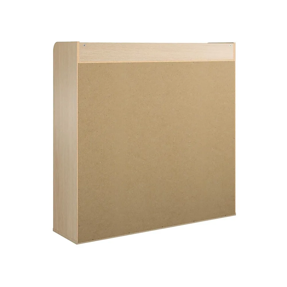 Bookcases*Ameriwood Tyler 40.8"H 9-Shelf Bookcase, Blonde Oak Particle Board (4865847COM)