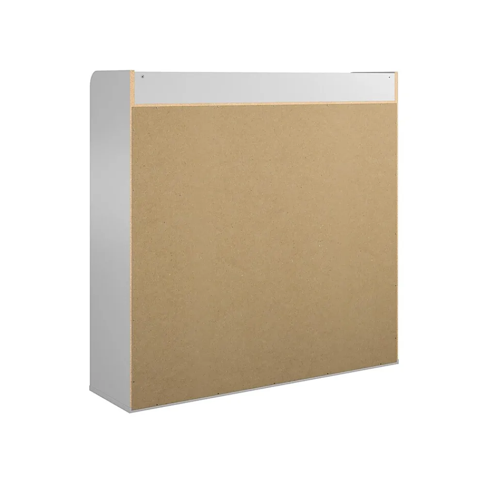 Bookcases*Ameriwood Tyler 40.8"H 9-Shelf Bookcase, Dove Gray Particle Board (4865412COM)