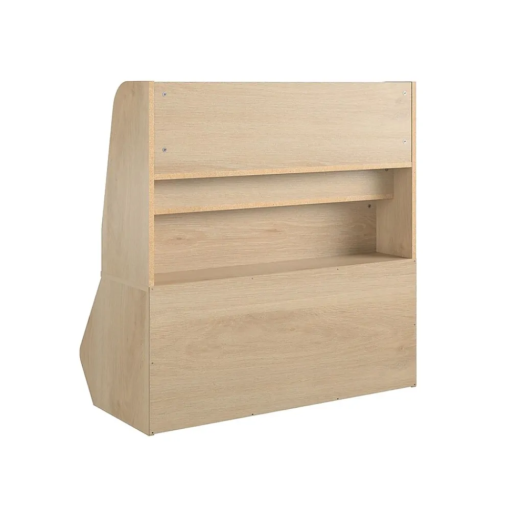 Bookcases*Ameriwood Tyler 36"H 5-Shelf Bookcase, Blonde Oak Particle Board (4947847COM)