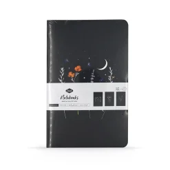 Journals|Denik :Â AMEYA'S REALM SKINNY LAYFLAT NOTEBOOK 3-PACK