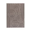 Chair Mats*Anji Mountain Rug'd Brixey Carpet & Hard Floor Chair Mat, 36" x 48", Beige/Gray (AMB9037)