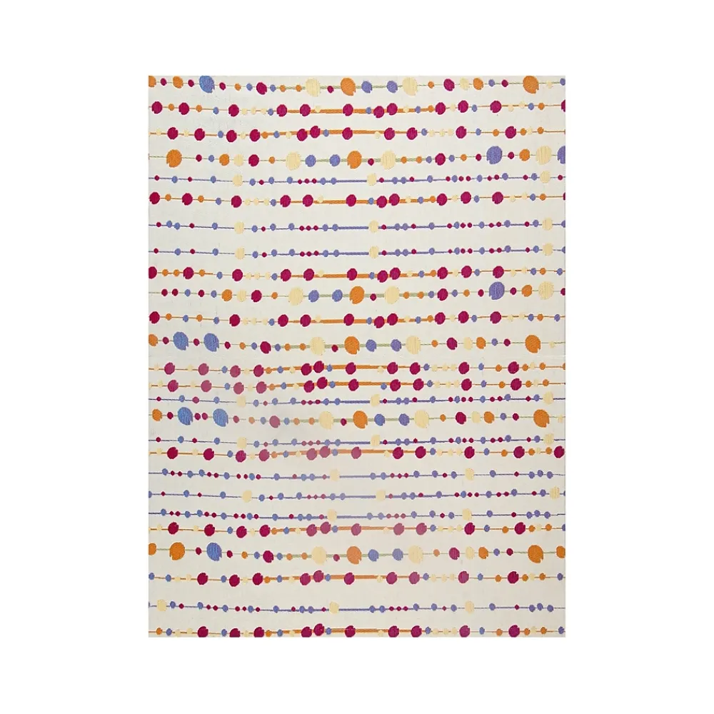 Chair Mats*Anji Mountain Rug'd Del Marcos Carpet & Hard Floor Chair Mat, 36" x 48", Multicolor Polyester (AMB9028)